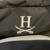 L.L.Bean Deluxe Book Back Pack - Embroidered with H and crossed swords