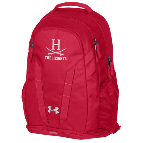 Under Armour Hustle 5.0 Backpack - Red