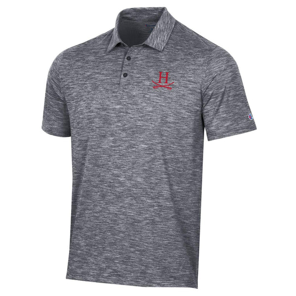 Champion Men’s Micro Mesh Sport Polo - Stealth Gray