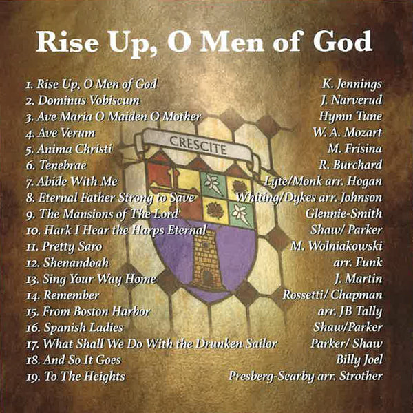 Men's Chorus CD - Rise Up, O Men of God