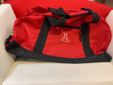 Red and Black Heights Golf Classic Large Duffle Bag