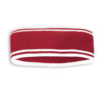 Winter Headband (red and white/embroidered with H and sabers)